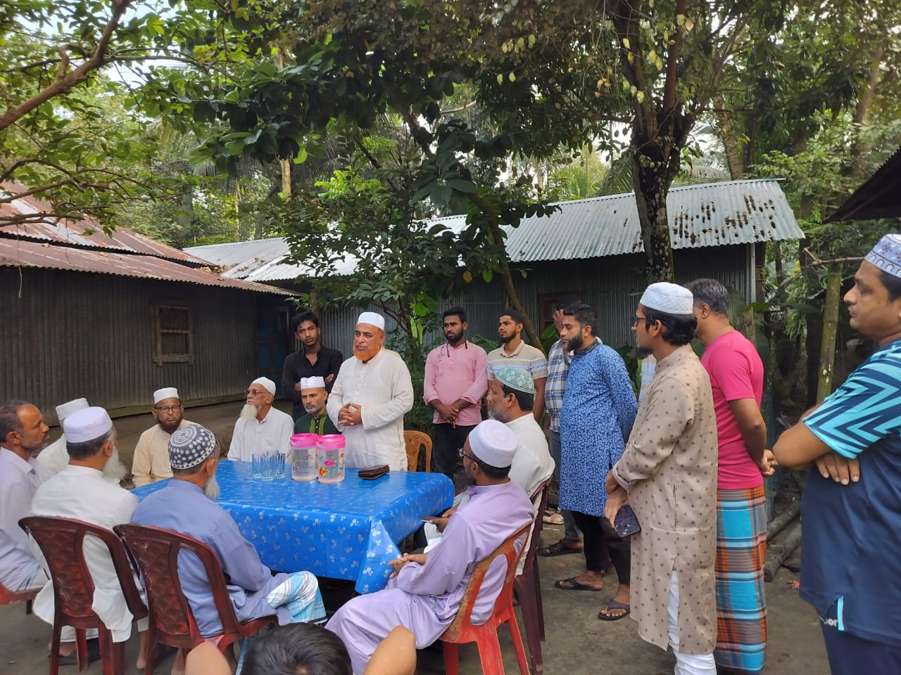 ওমানে সড়ক দুর্ঘটনায় নিহত পরিবারের পাশে জামায়াত নেতা আলাউদ্দীন সিকদার