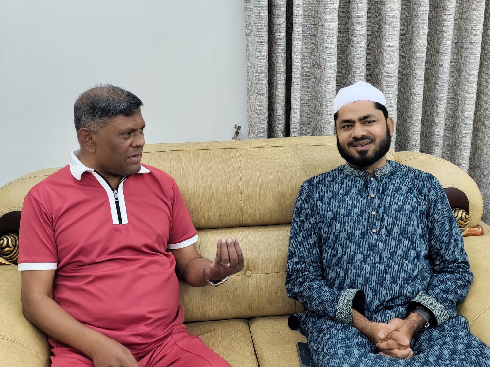 সন্দ্বীপের উন্নয়ন নিয়ে আলোচনায় আমজাদ–খোকন