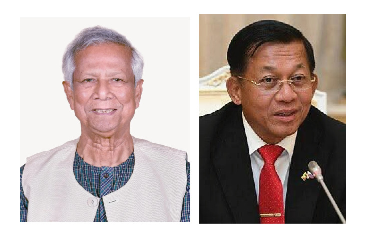 Myanmar Prime Minister Min Aung Hlaing calls on Chief Advisor