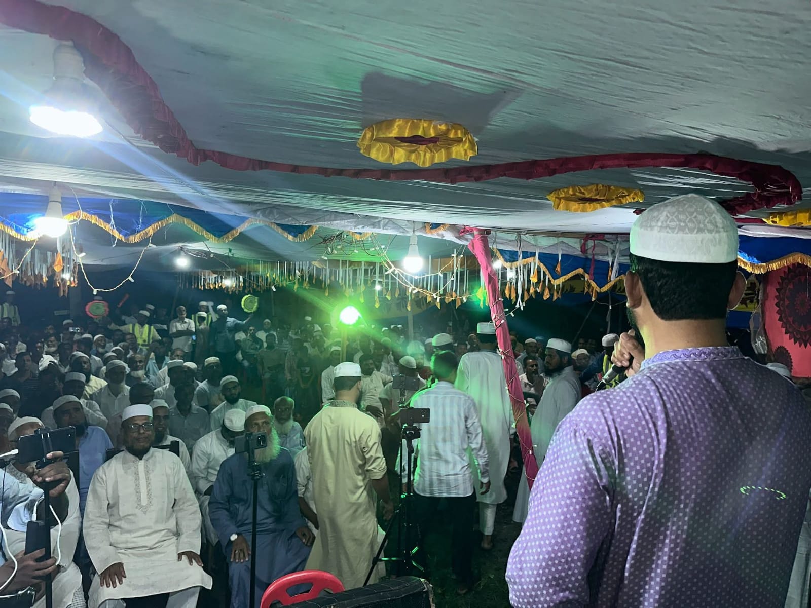  কালাপানিয়া ইউনিয়ন বাসীর সাথে মতবিনিময় করলেন অধ্যাপক আমজাদ