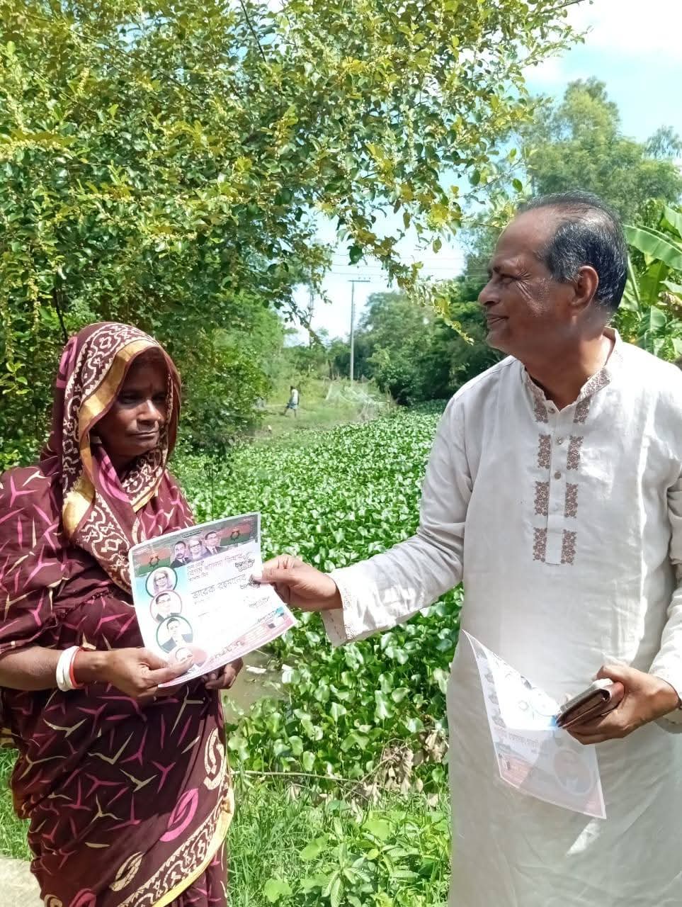 সন্দ্বীপে বাড়ি বাড়ি গিয়ে জনসংযোগে বিএনপি