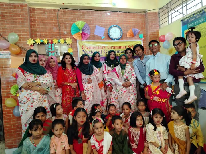 পান্তা-ইলিশ, বৈশাখী মেলা ও জমকালো সাংস্কৃতিক  আয়োজনে শেষ হলো ন্যাশনাল গ্রামার স্কুলের বর্ষবরণ
