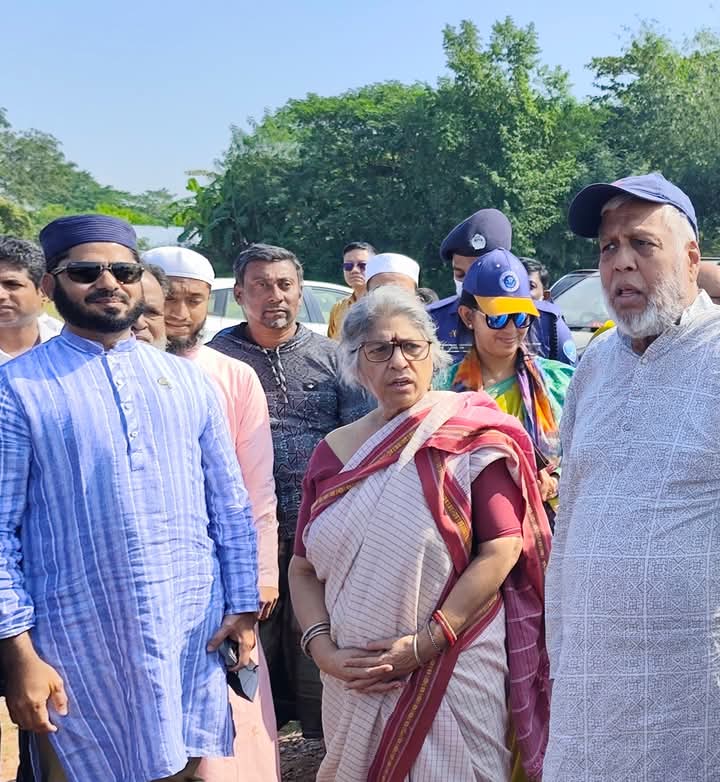 সন্দ্বীপে সীমানা নির্ধারণ ইস্যুতে   উপদেষ্টা দলের পরিদর্শন