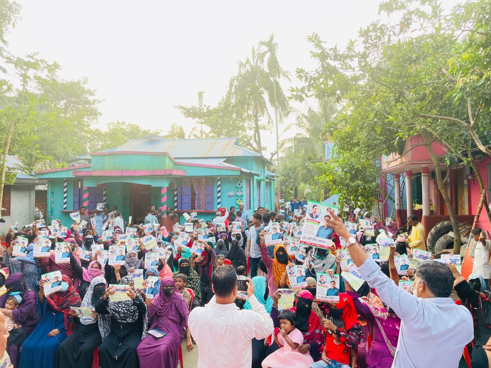 সন্দ্বীপে রফী উদ্দিন ফয়সালের সমর্থনে নারী সমাবেশ