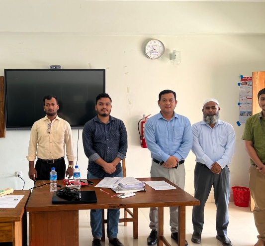 সন্দ্বীপ টিটিসিতে অ্যাসেসমেন্ট কার্যক্রম পরিদর্শন